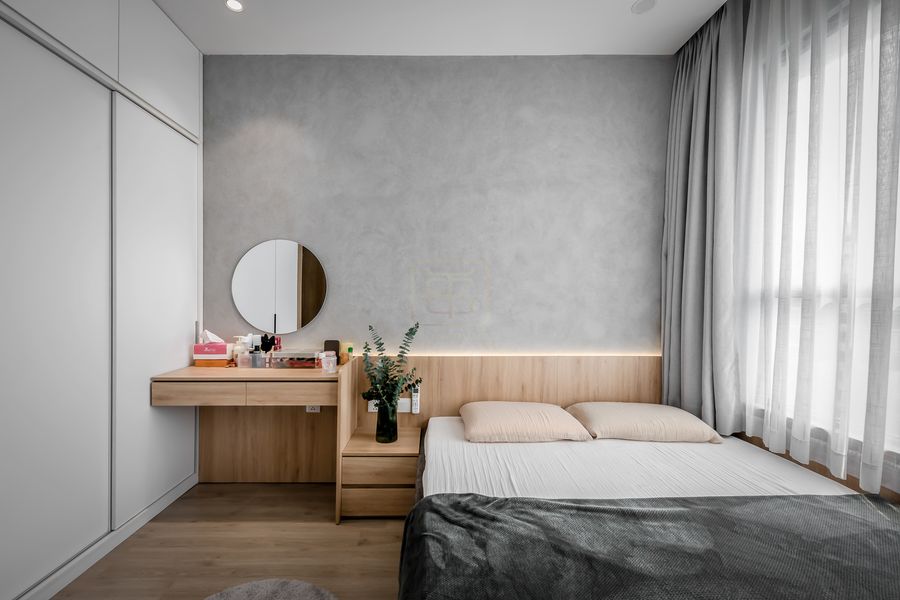 Đầu giường thiết kế đơn giản theo phong cách tối giản nhất